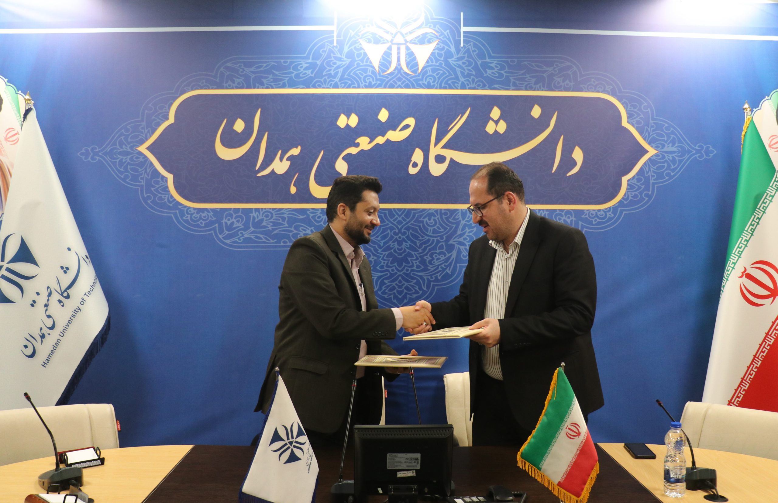 تفاهم نامه همکاری بین اداره‌کل آموزش فنی و حرفه‌ای و دانشگاه صنعتی همدان منعقد شد