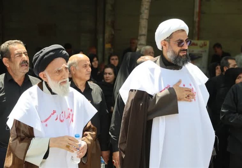 علما و طلاب همدان کفن پوش شدند