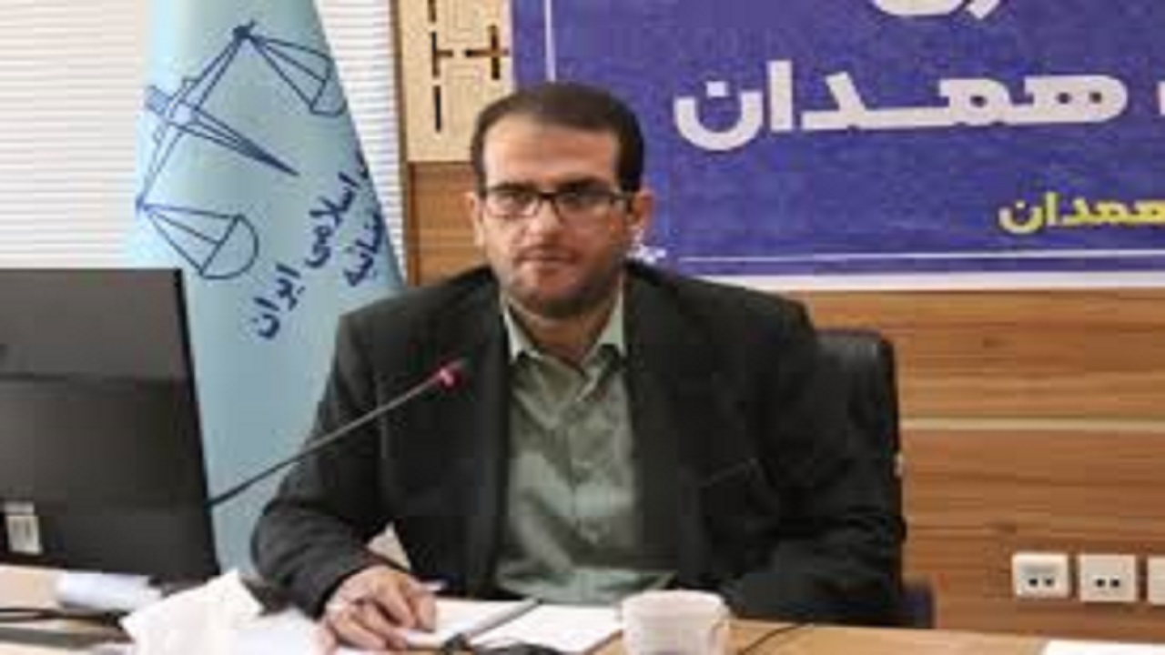 برگزاری نشست خبری دادستان همدان به مناسبت هفته قوه قضاییه