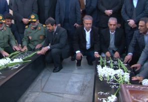 تجدید میثاق مسئولان همدان با آرمانهای شهدا در طلیعه دهه فجر