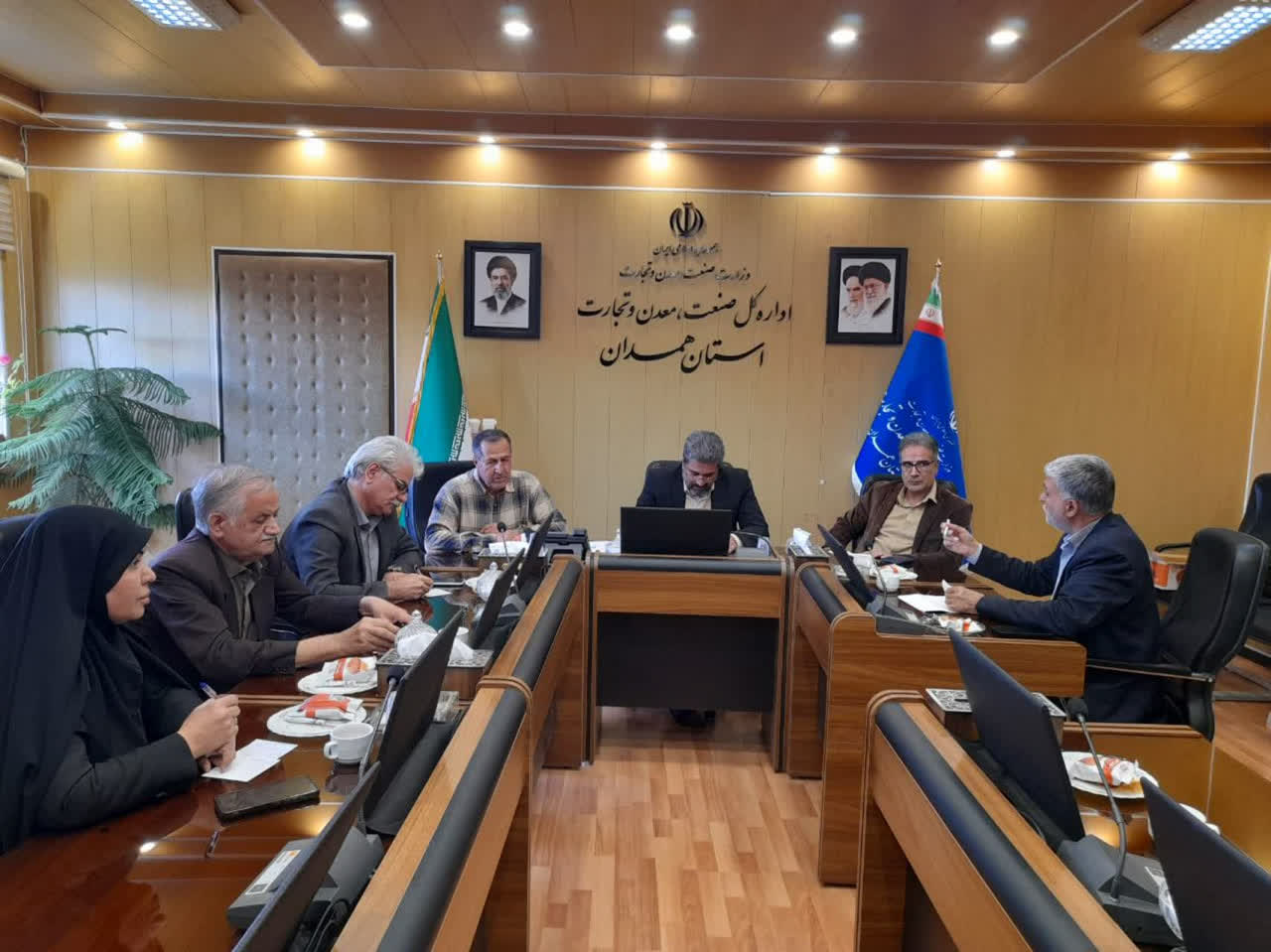 بررسی مشکلات فرش دستباف همدان در نشست تخصصی معاون بازرگانی صمت با فعالان این هنر صنعت